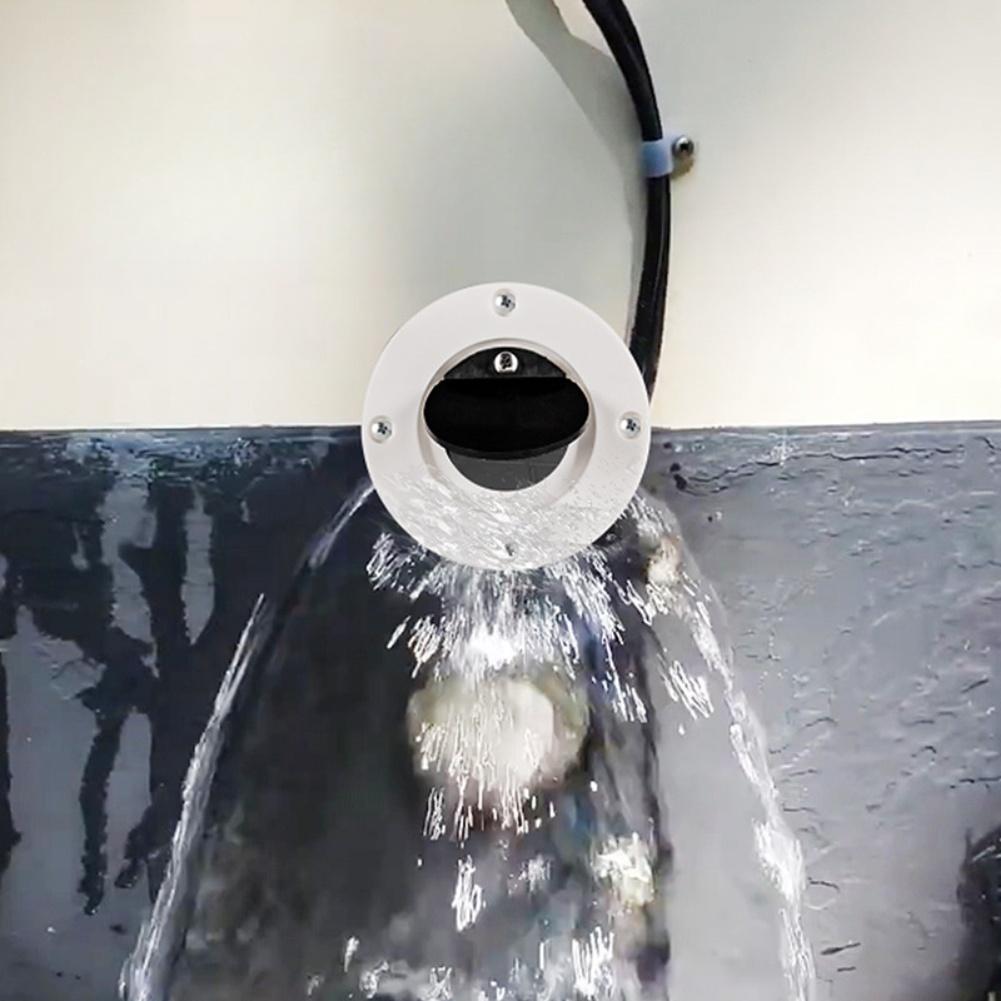 1PC Drain Port With Check Valve 71.3MM Marine Drain Outlet ABS Yacht Drain With Check Valve For Kayak Sewage Drains Valves