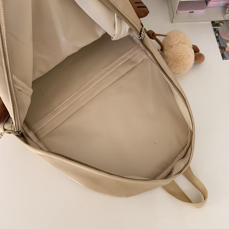 Школьный рюкзак для девочки милый ученица средней школы большая вместимость универсальный рюкзак студент колледжа нишевый уродливый рюкзак для покупок