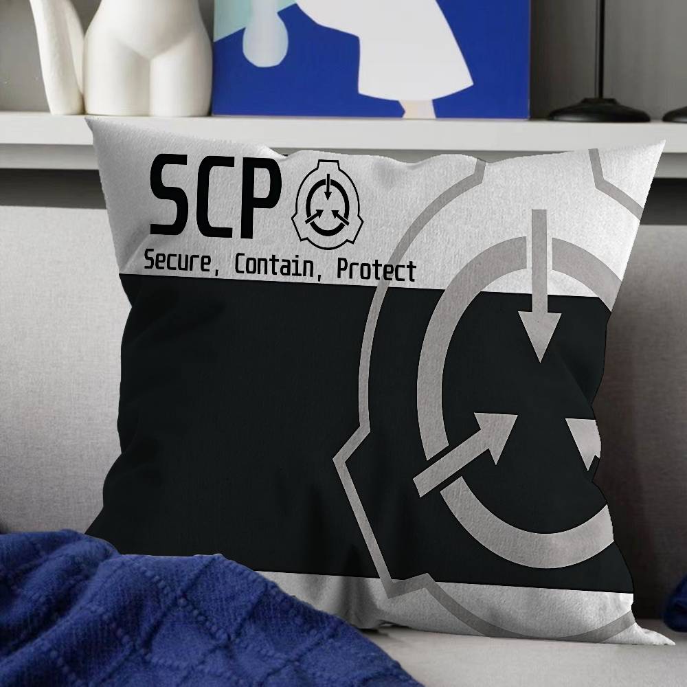 Популярная игра Scp FFoundation Наволочка для подушки-основы мультяшная Подарок Наволочка для подушки Спальня Дом Диван Стул Сиденье Декор наволочка