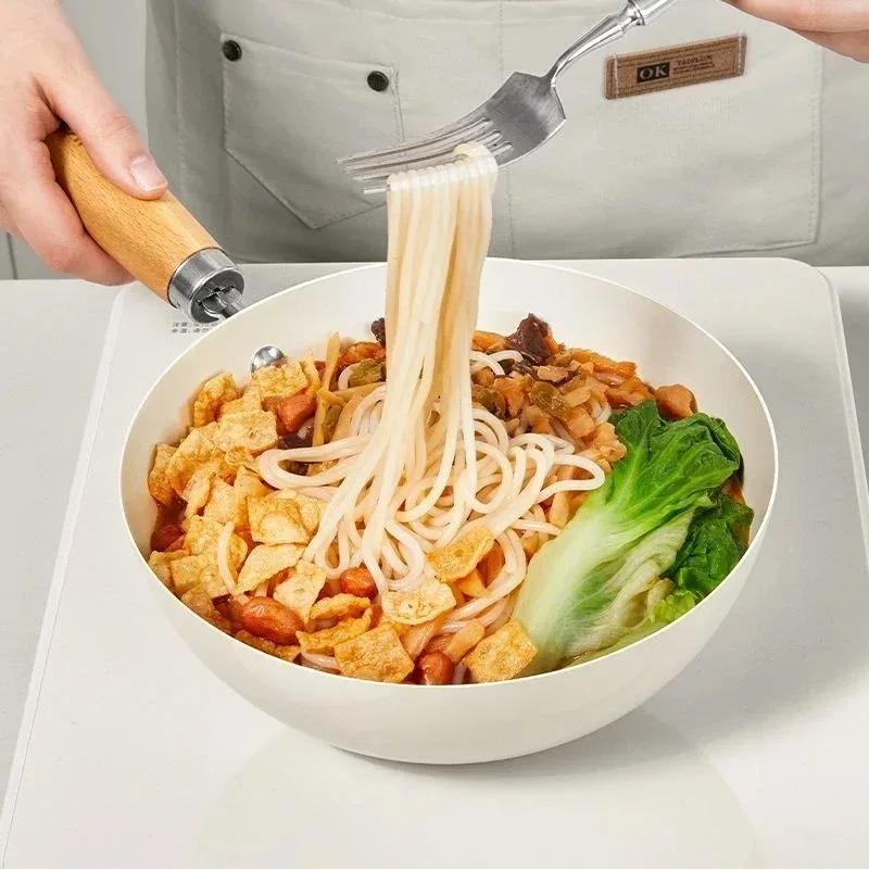 Керамическая антипригарная сковорода Сковорода Вок Домашняя сковорода для стейков Блины Жареные Индукционная плита Газовая плита Специальная кастрюля с антипригарным покрытием