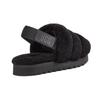 UGG Кроссовки женские Super Fluff Slipper черные 1121751-BLK