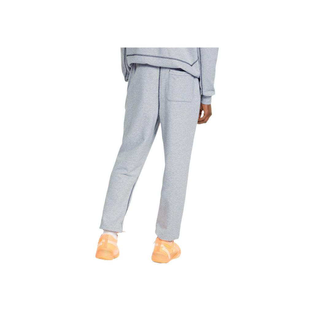 Puma Pivot Solid Logo Embroidered Drawstring Cuffed Knit Sports Pants Men Bottoms Gray 533251-08