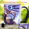 Creative Sexy Samurai Heat-sensitive Mug BSKT-152 Custom Cup Personalized Gifts Color Change Mug Anime Discoloration Cups Coffee