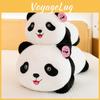 Cartoon Stuffed Panda Animal Short Plush Toy Lulls Children To Sleep As A Gift