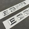 3D ABS Хром E200 E220 E300 E320 E350 W213 W212 W211 Буквы Шильдик Значок Логотип Наклейки на Багажник Аксессуары