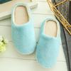 Women Autumn Winter Home House Slippers Soft Sole Pair Silent Plush Non-slip Wooden Floor Cotton Slippers Female Pantufa