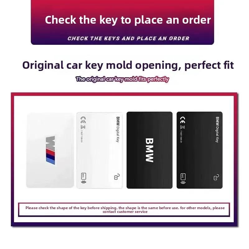 BAGG9 Car Sticker Suitable for BMW Card Keycase New X1/7 Series 5 4 3 Series X5 Shell X7 Buckle 535li Advanced NFC Five Series