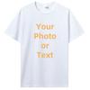 Custom T-shirt Customized Tshirt Personalized T Shirt Diy Print Your Photo Brand Logo TextUnisex Cotton Premium Gift Tees