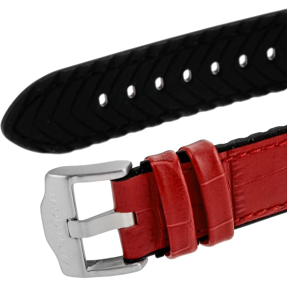 Мужские часы Angel Clover Timecraft Solar NTS45SRE-RE Красные