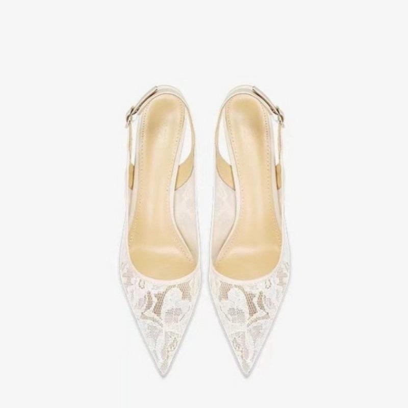 Fashion Women Pumps 2024 New Summer Fashion Casual Beach Shallow Shoes for Women High Heels Thin Heels Open Toe Sexy Designer Sandals