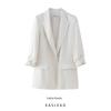 Kaslead Новое поступление Женская одежда Модный стиль Модный Универсальный Подвернутый рукав Повседневный пиджак-костюм 2182491