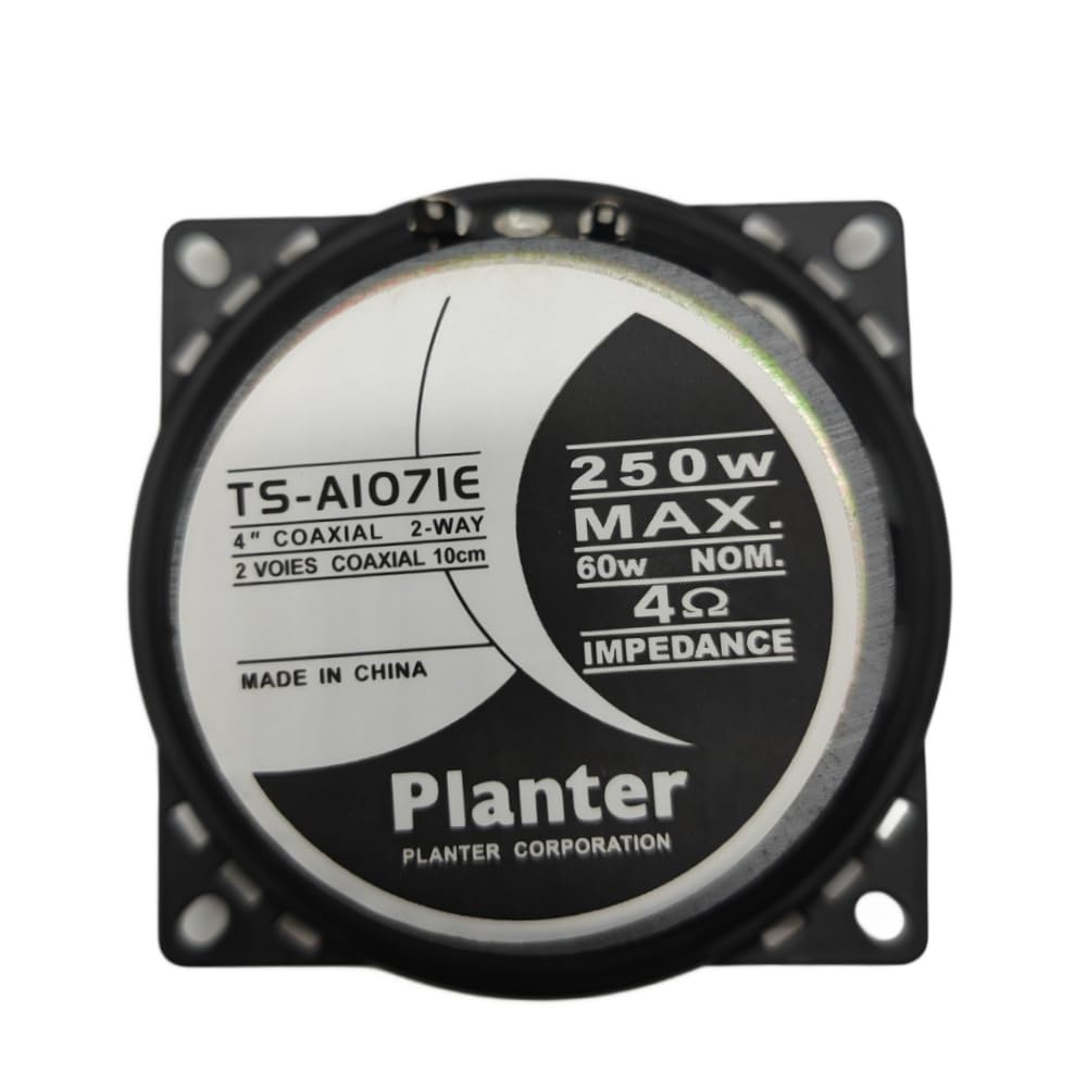 Автомобильный динамик Tigwiss 10 см 4 дюйма 2WAY Макс 250 Вт Отдельный коаксиальный 2 шт. Набор из 1 автомобильный коаксиальный динамик высокой мощности Чистый звук Качество прочный динамик аудио