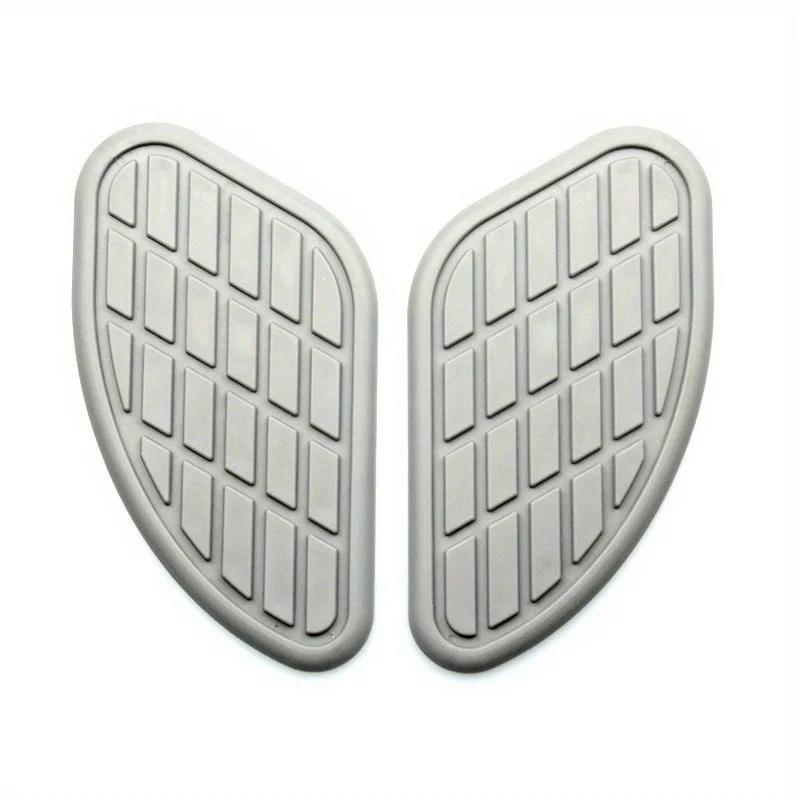 2 шт./упак. ретро мотоцикл кафе гонщик газовый топливный бак резиновая наклейка протектор коленный бак накладка на ручку наклейка для Honda Yamaha Harley