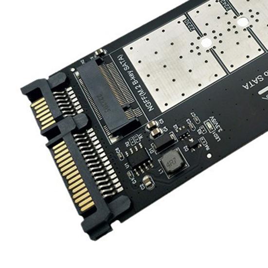 Карта-адаптер M.2 NGFF на SATA с отверткой B Key SSD