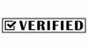 Printtoo Verified Self Inking Rubber Stamp Pre-Inked Office Stamp- Home Office Business Stationery, Black- 42 X 9