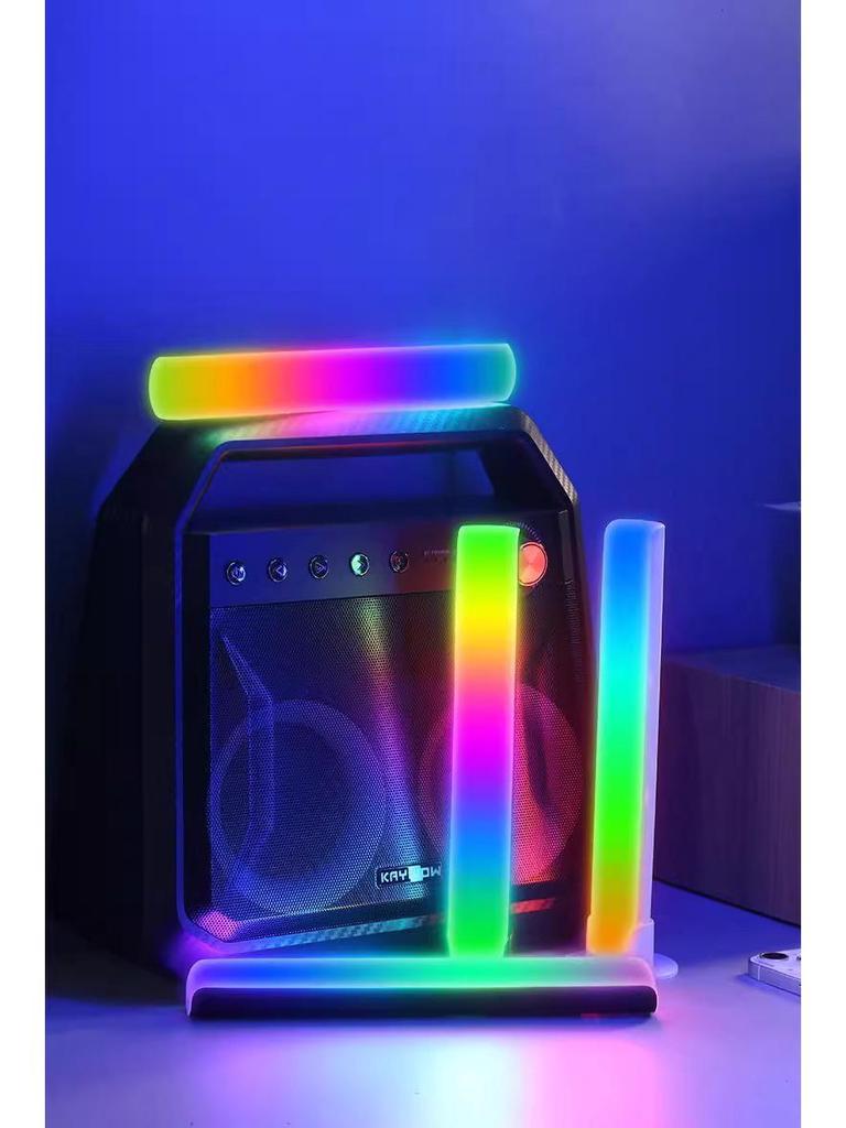 3D Звукосниматель Ритм Свет: Управляемая голосом игровая подсветка для настольного компьютера с синхронизацией экрана