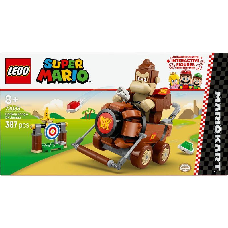 LEGO Super Mario Kart - Donkey Kong & DK Jumbo