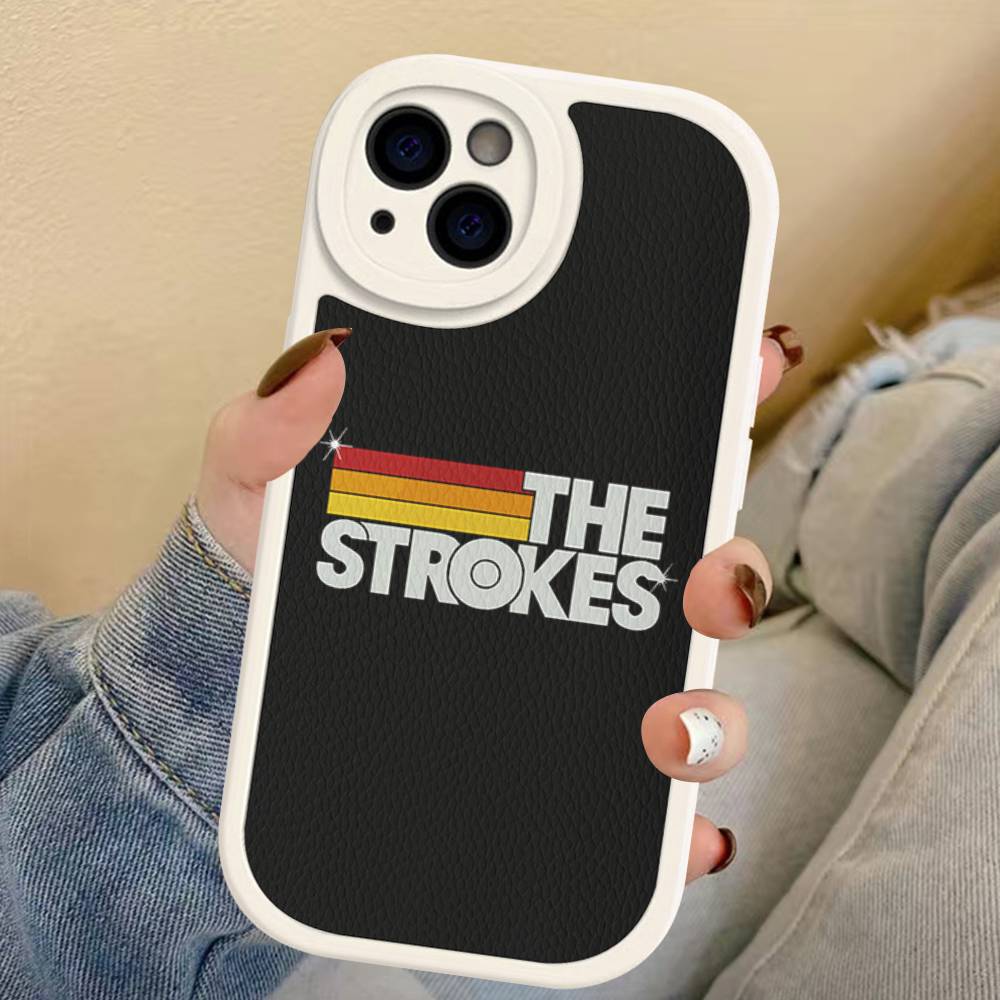 Rock Band The S-Strokes Phone Case For IPhone 11 12 13 14 15 16 Pro Max Plus Leather Cover