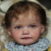 BZDOLL 65CM 3D Paint Skin With Vein Silicone Reborn Baby Girl Doll Toy Big 1.8 KG Princess Toddler Artist Collection Handmade Bebe