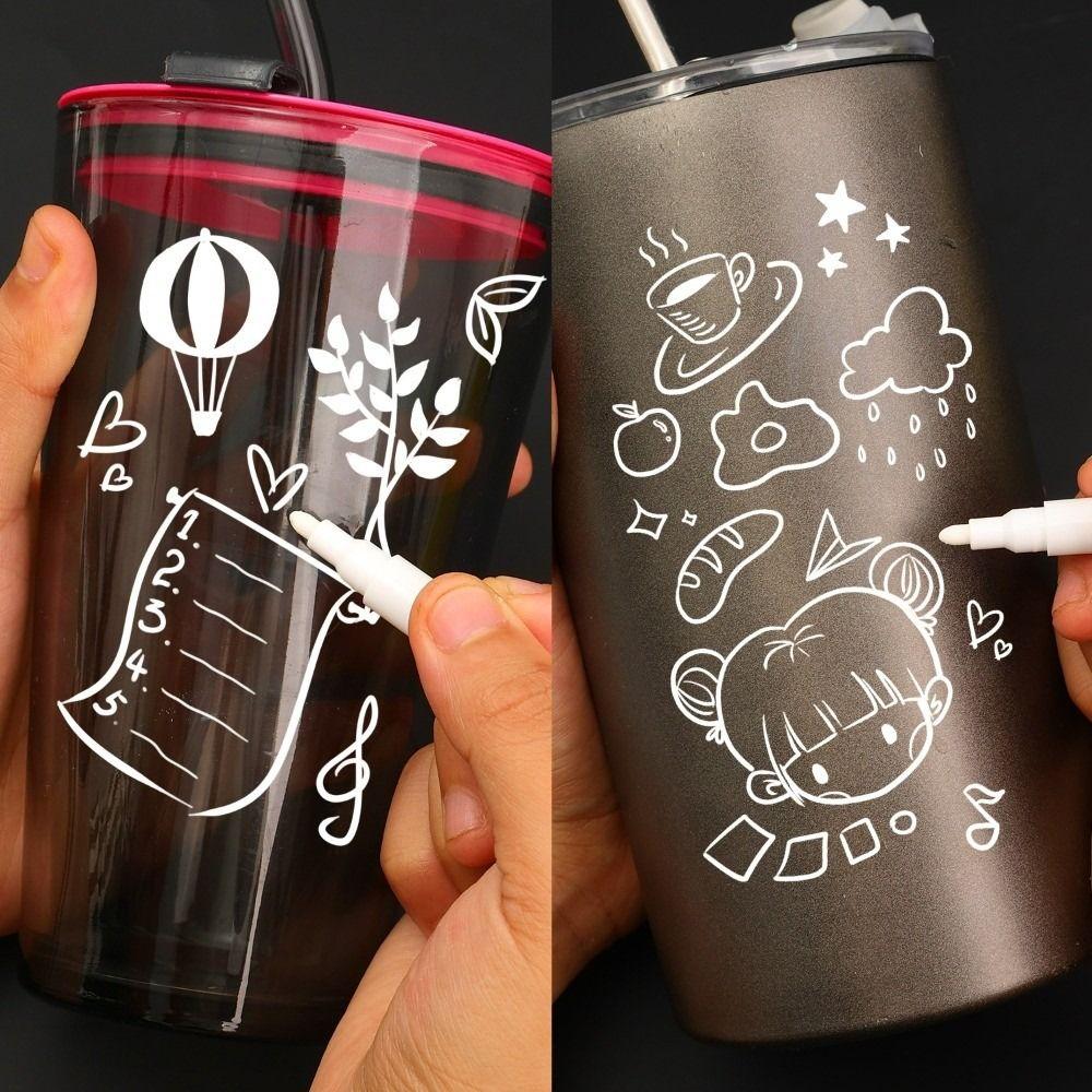 1/10 шт. Акриловые маркеры-ручки Жесткие Мягкие наконечники Ручка для блокнота Карточки Студенческие канцелярские товары