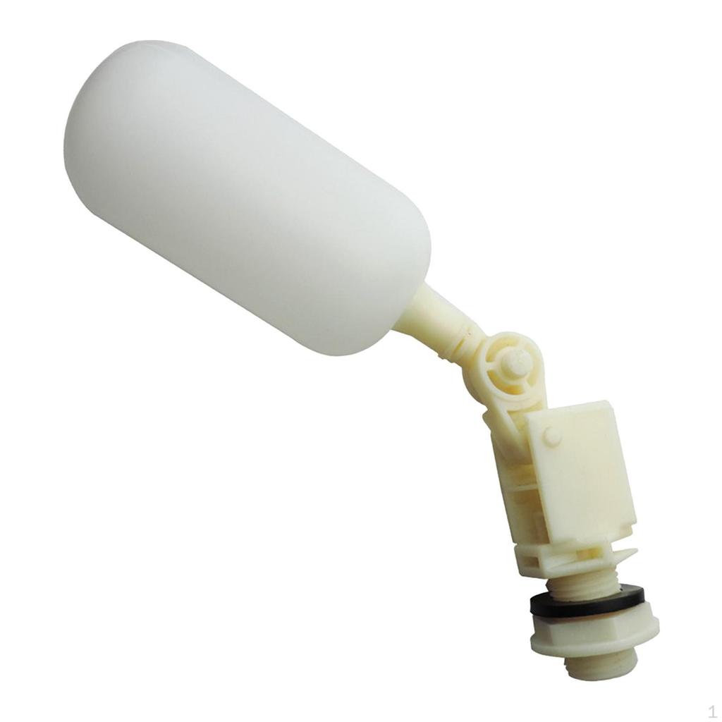 Поплавковый шаровой клапан для воды 1/2 дюйма с фильтром с регулируемым рычагом, для желобного резервуара