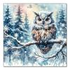 Full Round Diamond Painting Animal Wolf 5d Diy Diamond Mosaic Landscape Winter Home Decorative Rhinestone Pictures Craft Kit