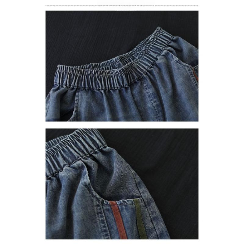 Женские джинсы в стиле ретро, весна и осень, Nine Point, свободные и универсальные, простые брюки-харен