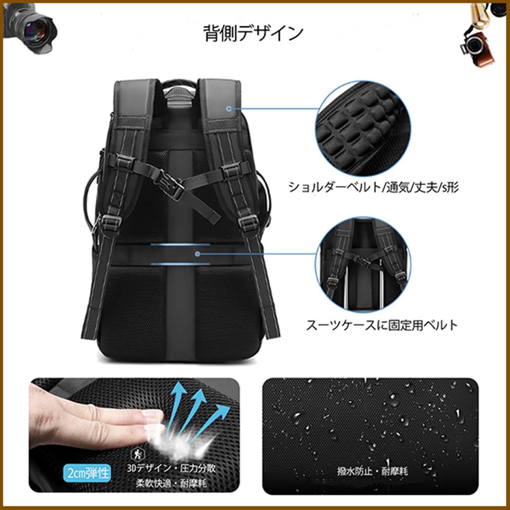 Фоторюкзак для цифровой фотокамеры с водонепроницаемым объективом для профессиональной беззеркальной фототехники, подходит как для фотосъемки, так и для повседневной горной съемки, совместим с 17-дюймовым дисплеем