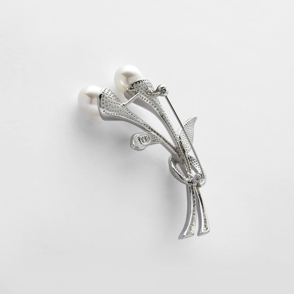 Shell Pearl Color Brooch VBPV3013 UW [Vendome Boutique]