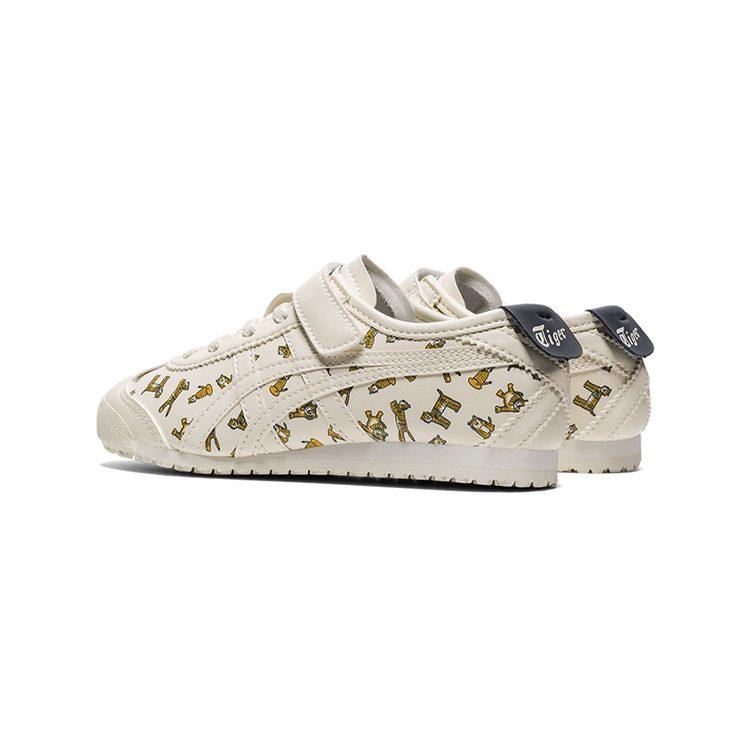 ONITSUKA TIGER MEXICO 66 Синтетическая кожа Низкие кеды для скейтбординга Цвет: Экрю Для детей от 3 до 7 лет 1184A152-101