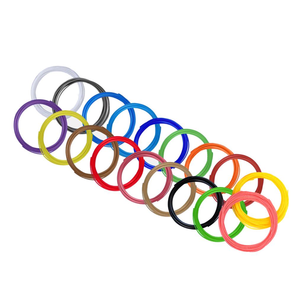 3D Filament Refill Pen 18 Colors 3D Printing Creative Hobbies 3D