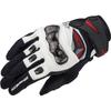 Мотоциклетные перчатки Carbon Protect Leather Mesh Gloves XL Mesh Material Protector для осени [Komine] Белые/черные GK-224 Весна, лето,