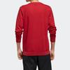 adidas Толстовка Neo Large Logo Print Crew Neck Sweatshirt Men Sweatshirt Red EI6271