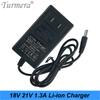 21V 18V 1.3A Lithium Battery Charger Electric Screwdriver 18V 5Series 18650 Lithium Battery Wall Charger DC 5.5 2.1 2020 NEW