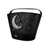 Coach Trick Or Treat 22 Печать Покрытие Холст Сумка Маленькая Унисекс Пара Черный