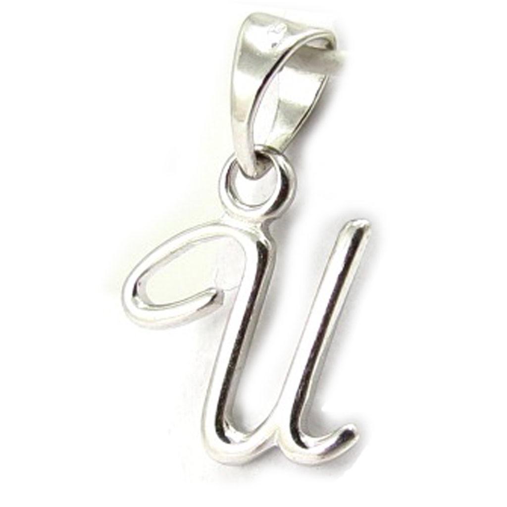 Les Trésors De Lily [K3649] - Серебряный кулон «Буква U»