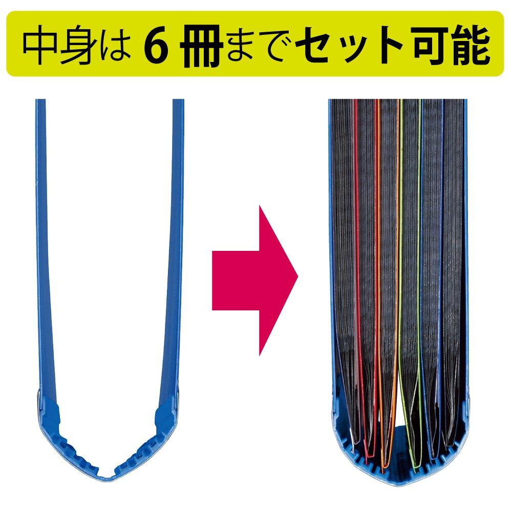 KOKUYO Файл-вкладыш Novita Обложка для визиток A4 Вместимость 400 имен Синий Дополнительный MEI-NT20B