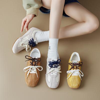 [Цена Madden] Кожаные ретро женские весенние новые спортивные и повседневные женские туфли на скрытой платформе