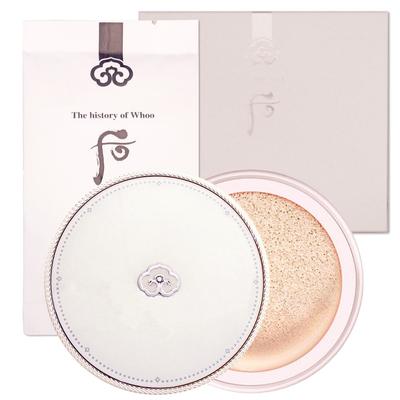 Солнечный кушон для осветления кожи Gongjinhyang Seol SPF50+/PA+++ (основной продукт + пополнение) 13 г х 1 набор