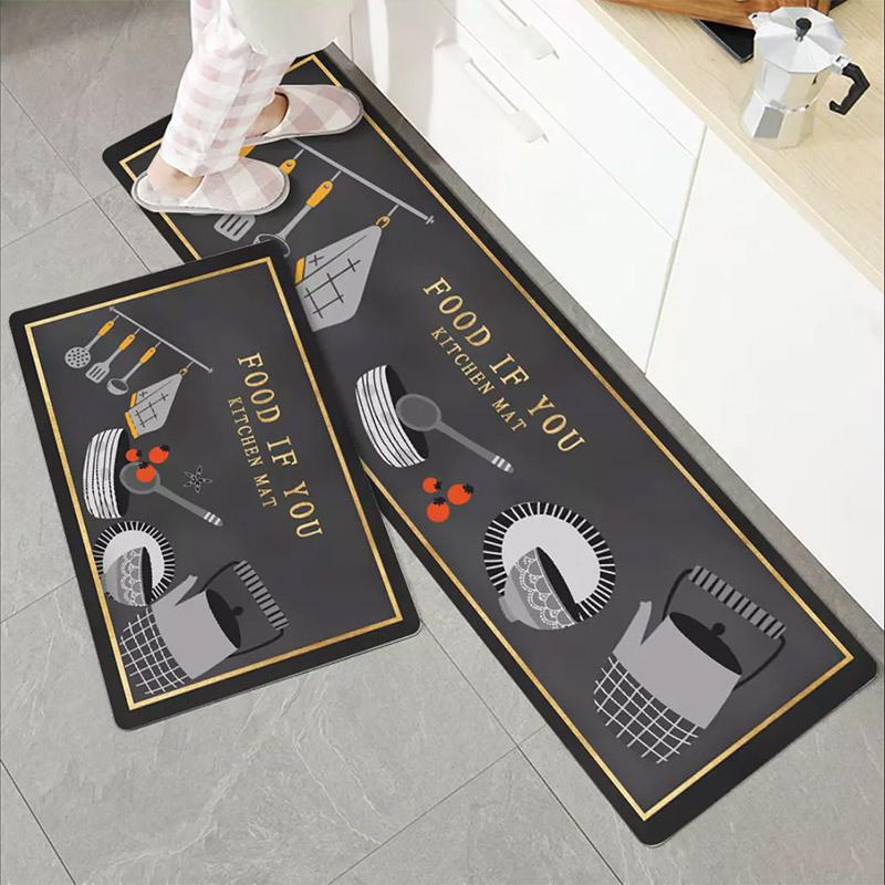 Anti-slip Household Kitchen Floor Mats Soft Carpet Bathtub Long Absorbent Door Mats Living Room Carpet