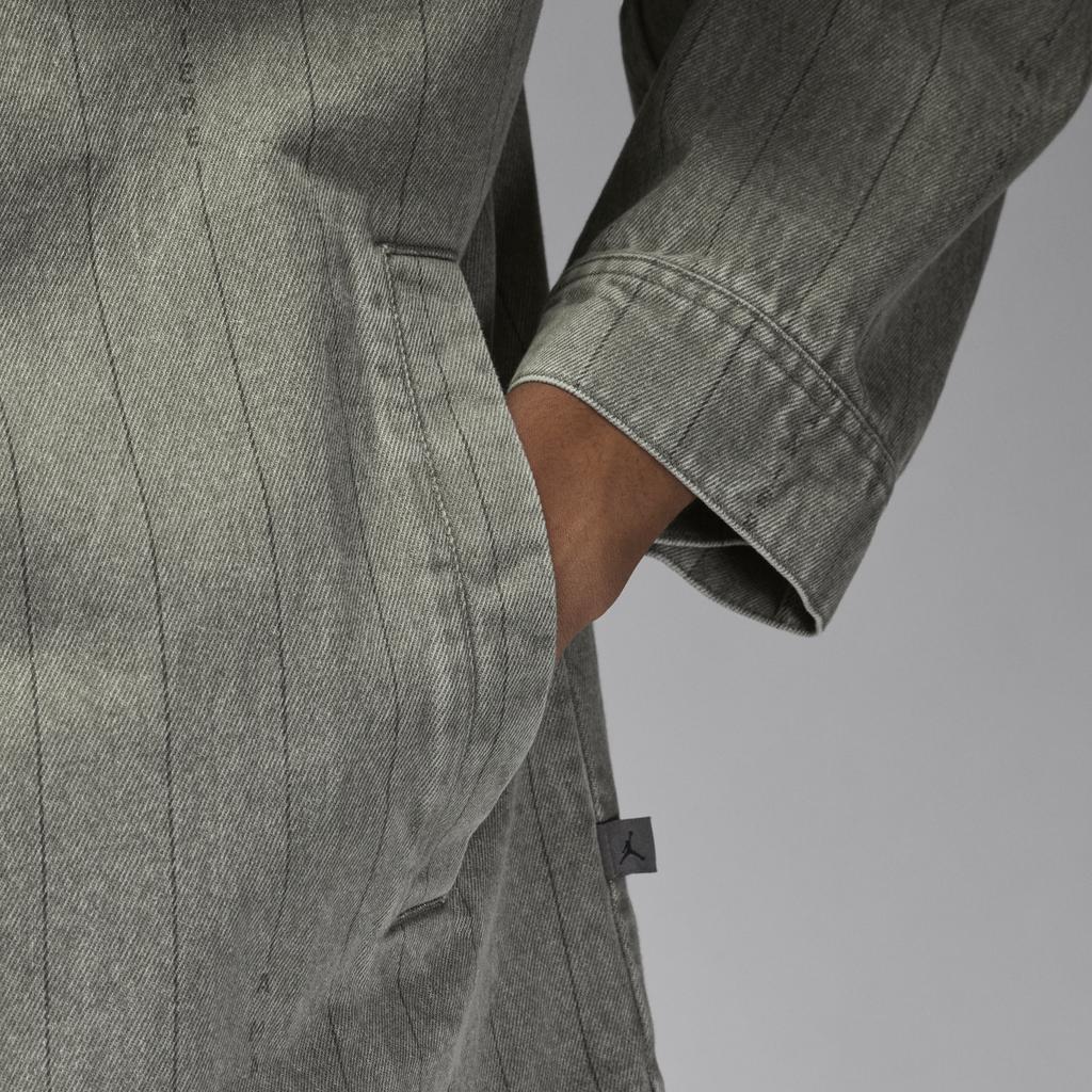 Jordan XA Ma Maniére Collaboration Удобная поло модная повседневная куртка унисекс сине-серая HF4354-029