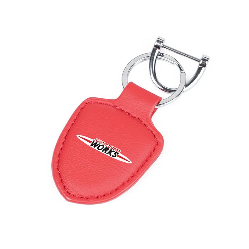 ECN2 Leather Car Key Bag Coins Wallet Mini Card Pouch Auto Interior For Mini F54 F55 F56 F57 F60 R50 R52 R53 R55 R56 R57 R58 R59 R60