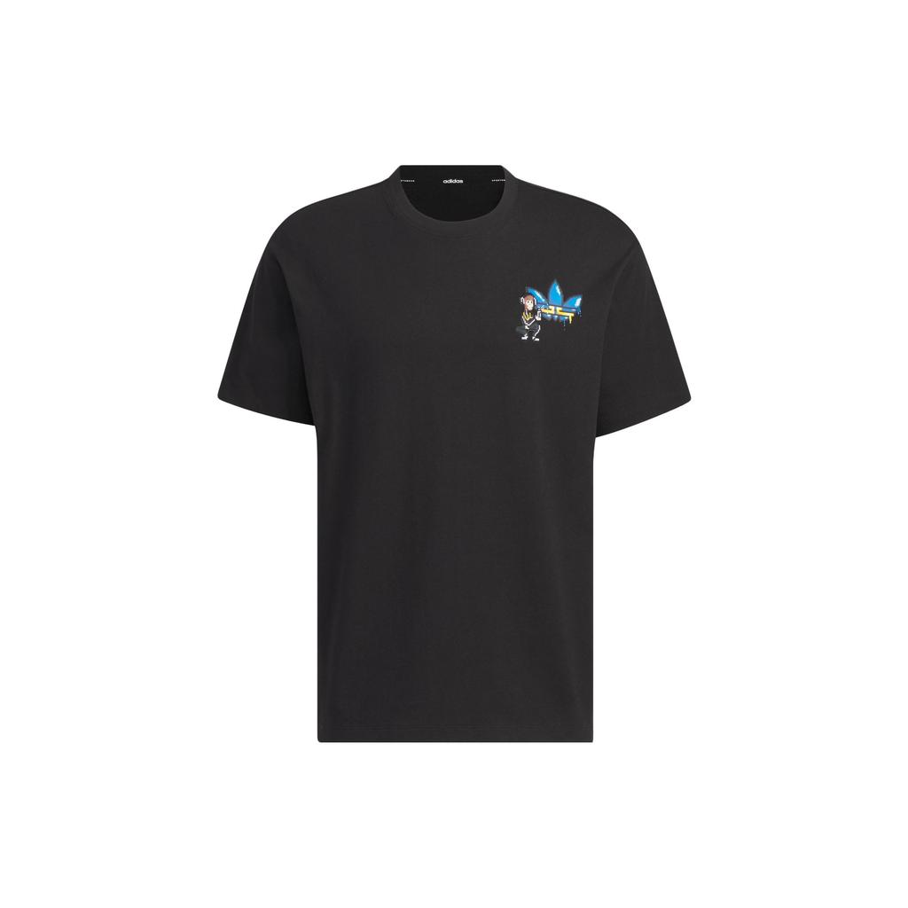 Adidas Originals Monkey Kingdom T Shirt Unisex Black IP1791
