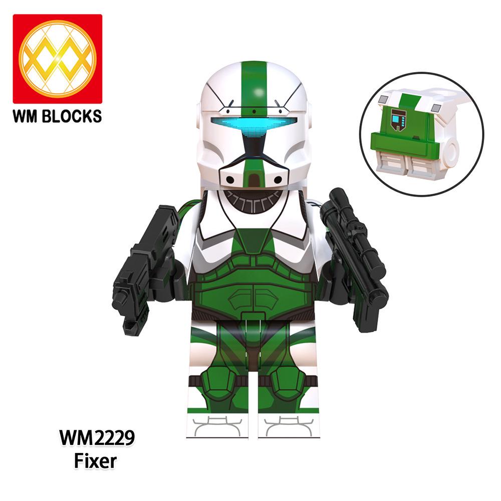 Серия «Планеты» WM6124: Набор минифигурок Gregor Valka Assault Team