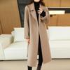 100% Wool Women Coat Autumn Wool Long Coat Handmade Pea Coat Winter Warm Wool Long Jacket Overcoat