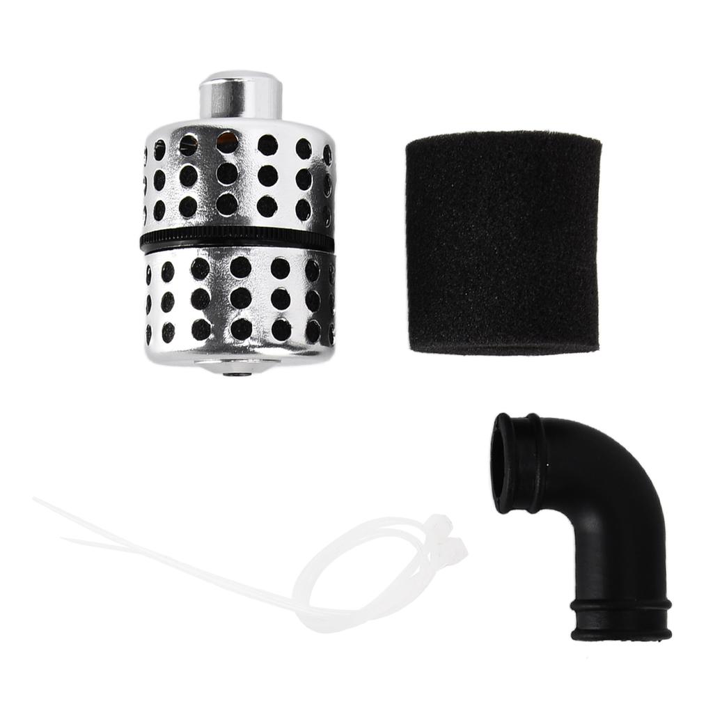 RC Air Filter Good Performance Install Easily Improve Speed Aluminum Capped Air Filter for 1 8 Nitro Power Engine