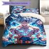 Постельное белье с рисунком Сон Гоку из Dragon Ball, Домашний декор, Подарок на день рождения (1 пододеяльник + 2 наволочки, без наполнителя)