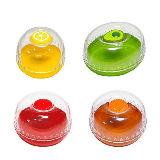 Держатель для авокадо, контейнер для хранения пищевых продуктов, прозрачная крышка без содержания бисфенола А, легко моется, многоразовый контейнер для хранения фруктов