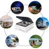 14" RV Caravan Roof Vent Manual RV Camper Fan 12V Skylight со светодиодной подсветкой