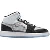 Air Jordan 1 Mid SS GS X-Ray Kids Sneakers Black Ice-Blue Total-Crimson HF3210-001